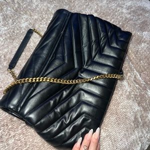 Ysl black purse